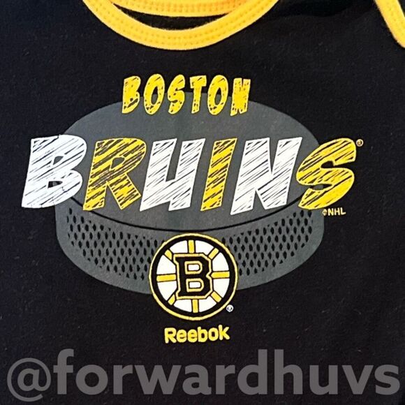 NHL Reebok Boston Bruins One Piece Size 18 Months - Picture 3 of 6